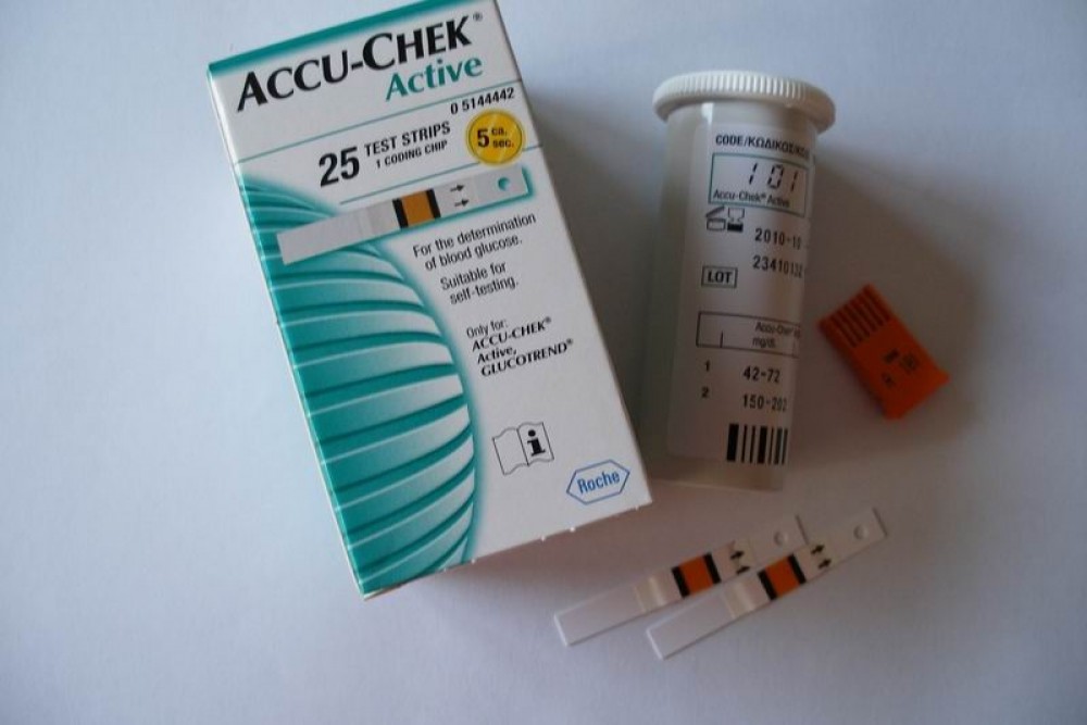 AccuChek Active Glucose tesztcsík 25db-os